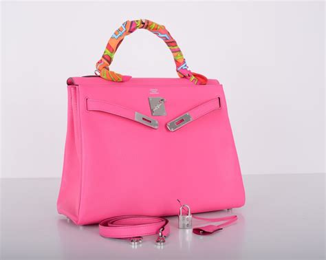 fake pink hermes bag|authentic hermes kelly bag.